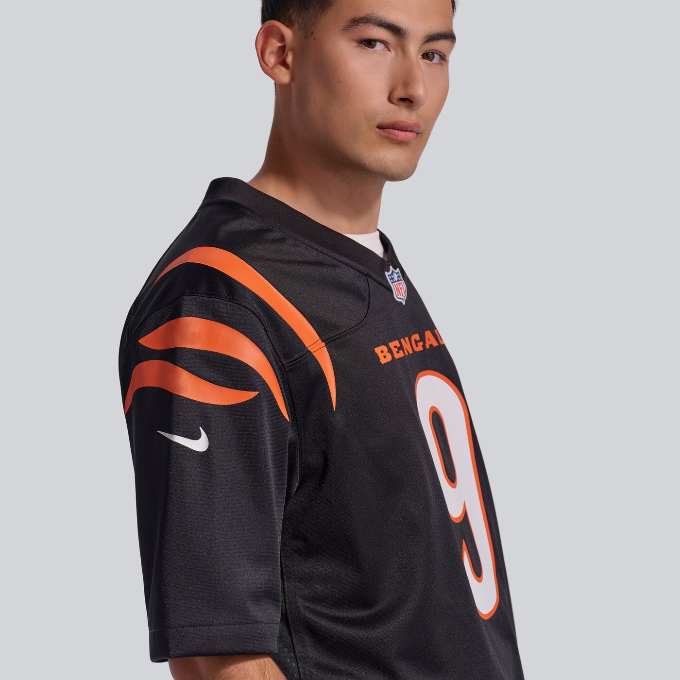 Cincinnati Bengals Joe Burrow Nike Black Player Game Jersey