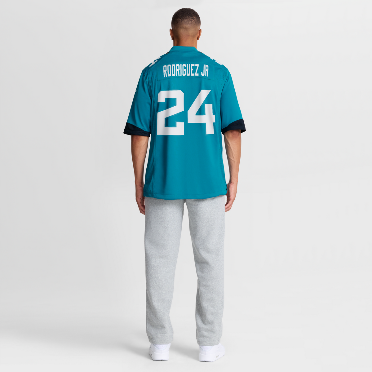 Jacksonville Jaguars Chris Rodriguez Jr. Teal Team Game Jersey