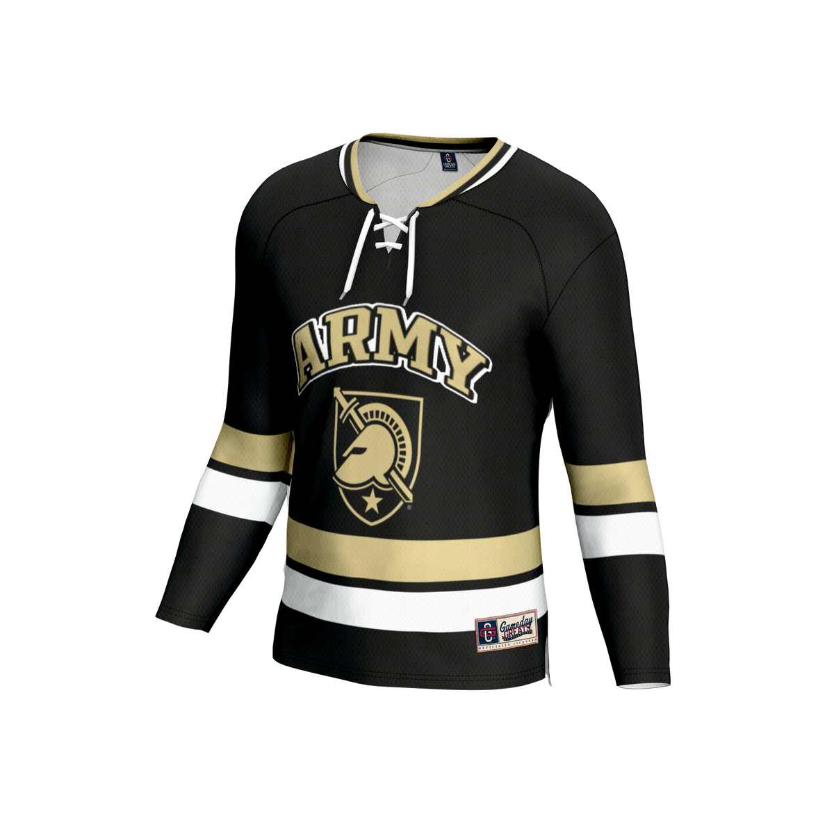 Army Black Knights GameDay Greats Lightweight Hockey Fashion Jersey - Black