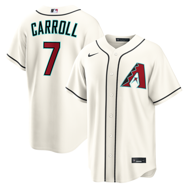 Arizona Diamondbacks Corbin Carroll Cream Home Replica Jersey