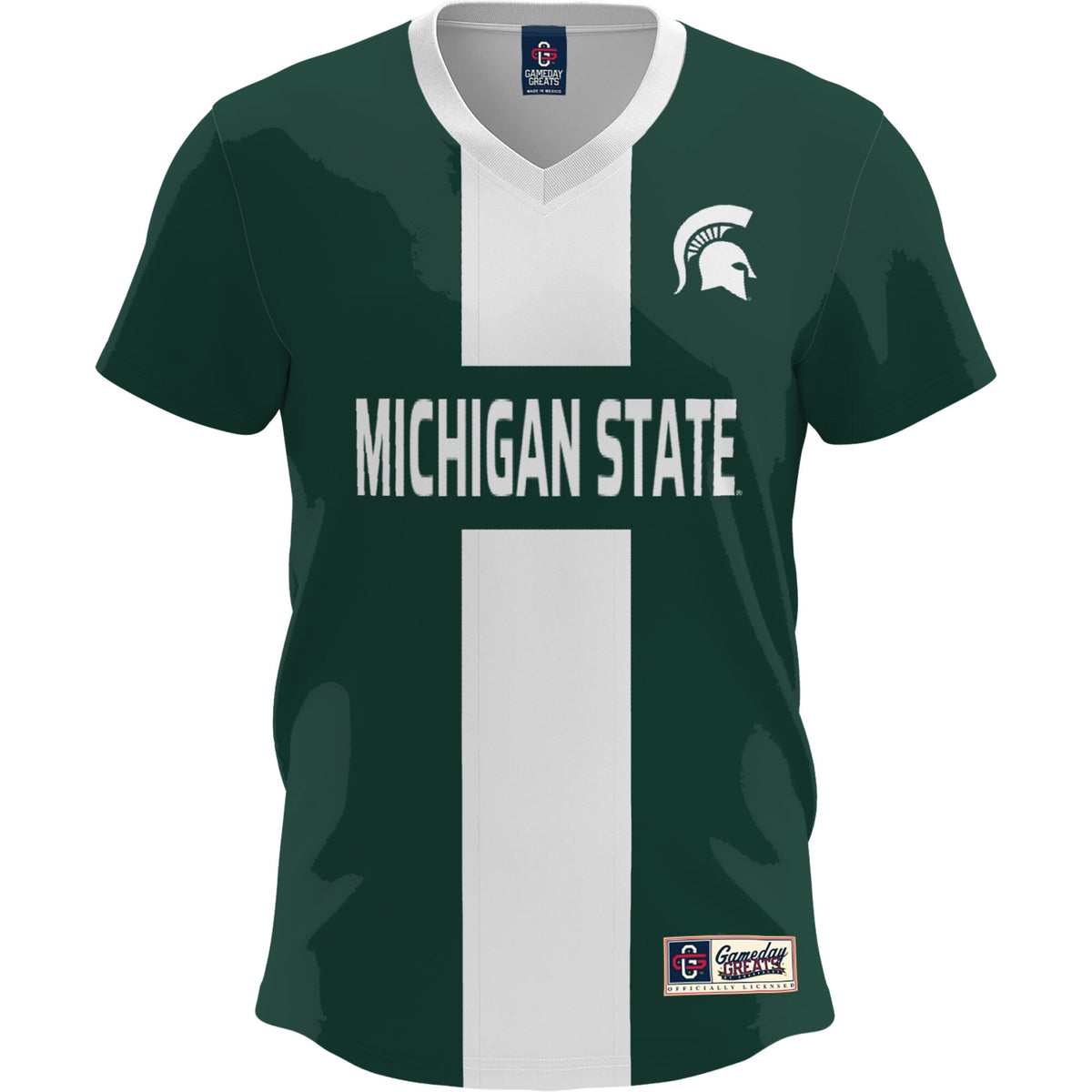 Michigan State Spartans GameDay Greats Lightweight Soccer Fashion Jersey - Green
