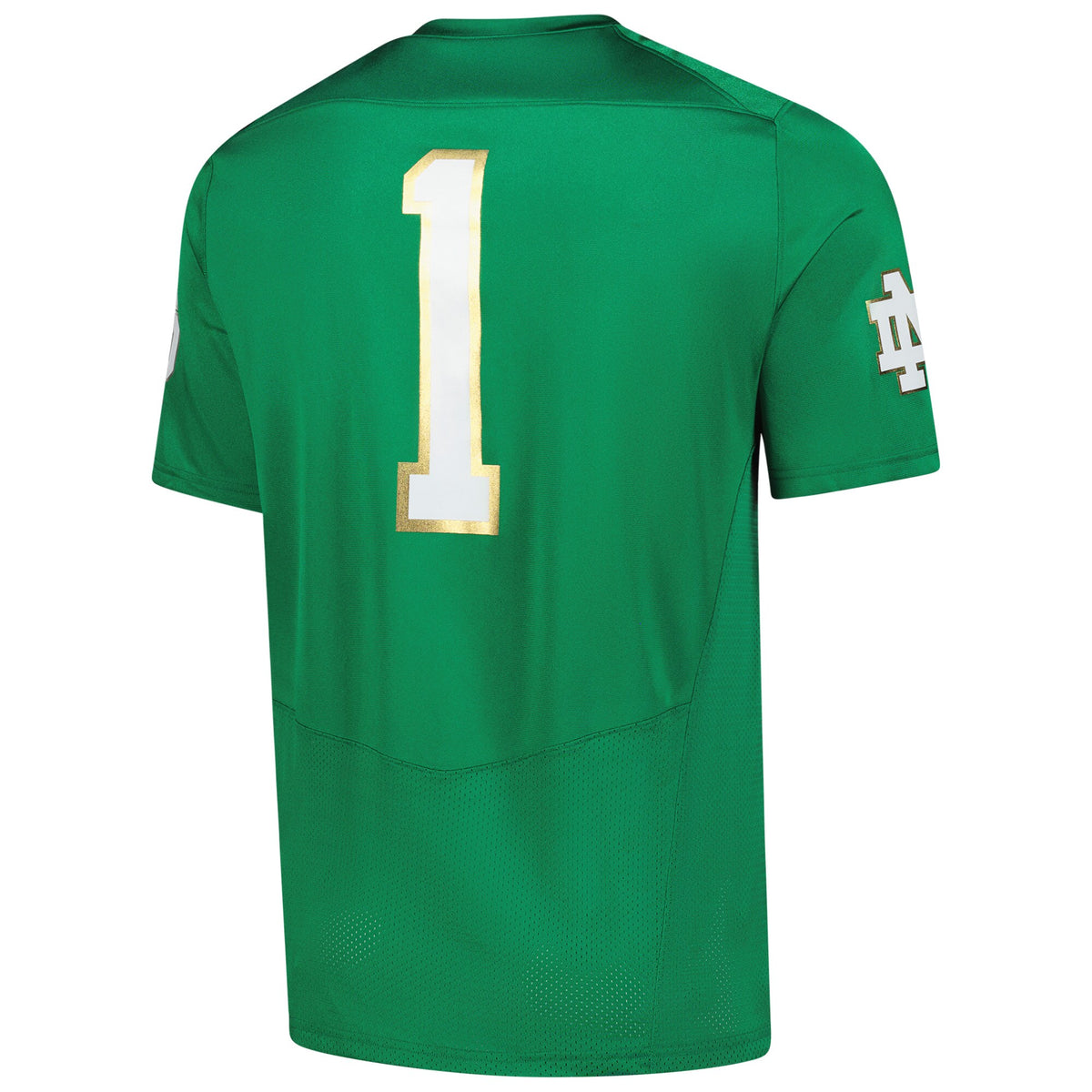 Notre Dame Fighting Irish Under Armour Replica Football Jersey - Green