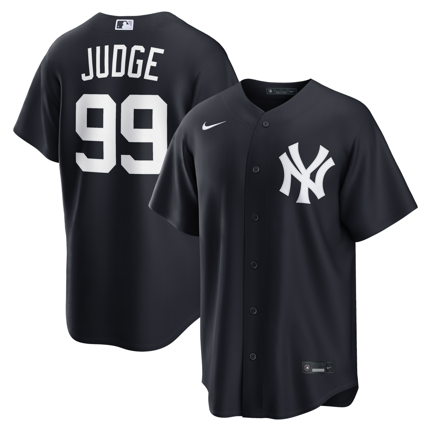 New York Yankees Aaron Judge Nike Navy Alternate Replica Jersey