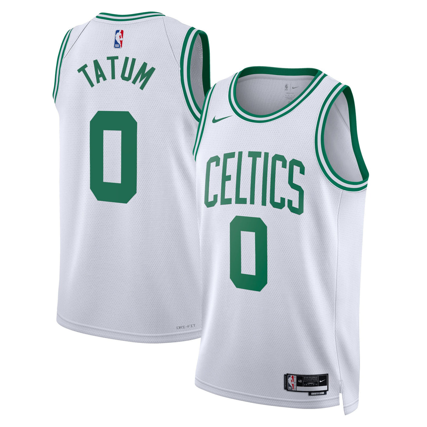 Boston Celtics Nike Association Edition Swingman Jersey - White - Jayson Tatum