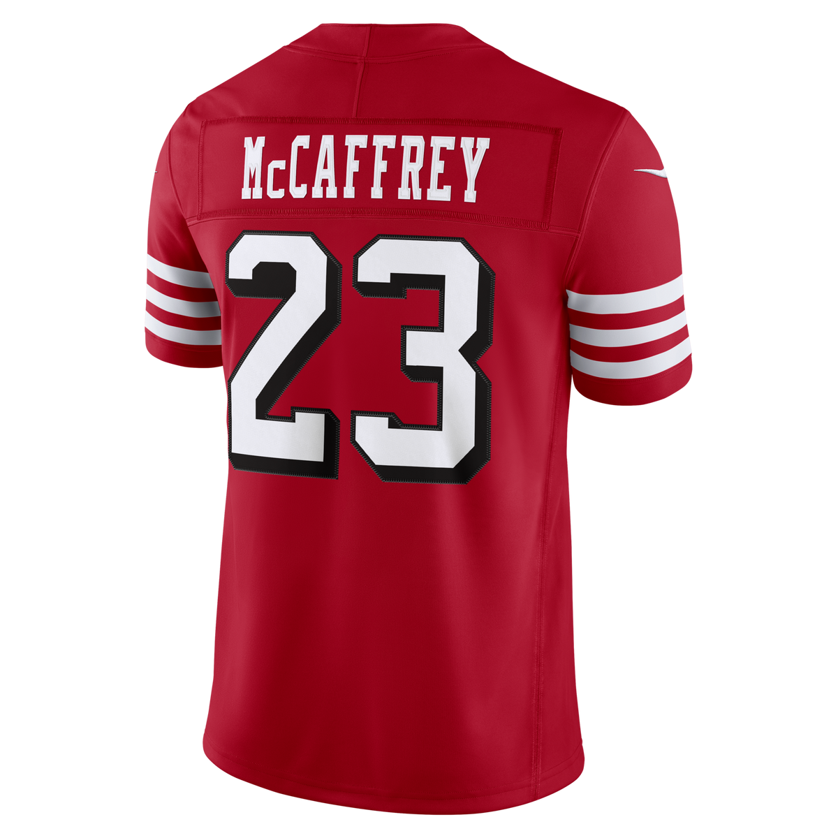 San Francisco 49ers Christian McCaffrey Scarlet Alternate Vapor F.U.S.E. Stitched Limited Jersey