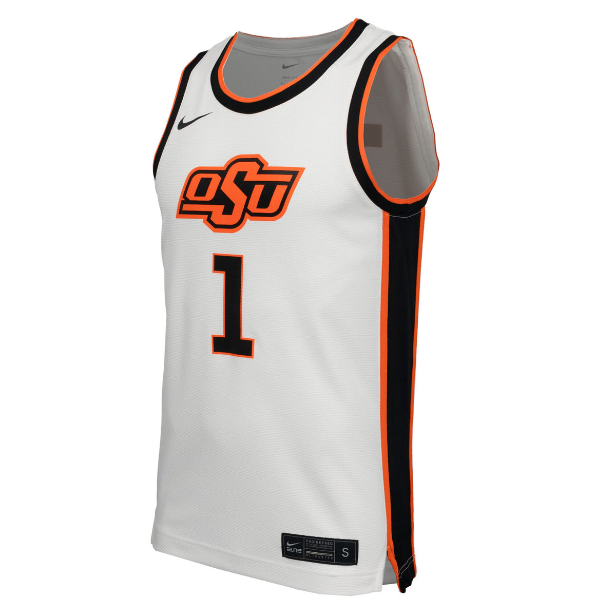 #1 Oklahoma State Cowboys Replica Basketball Jersey - White