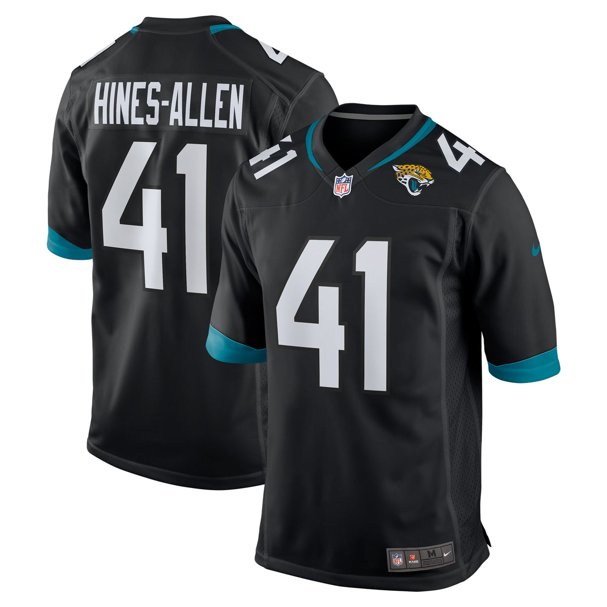 Jacksonville Jaguars Josh Hines-Allen Black Alternate Game Jersey