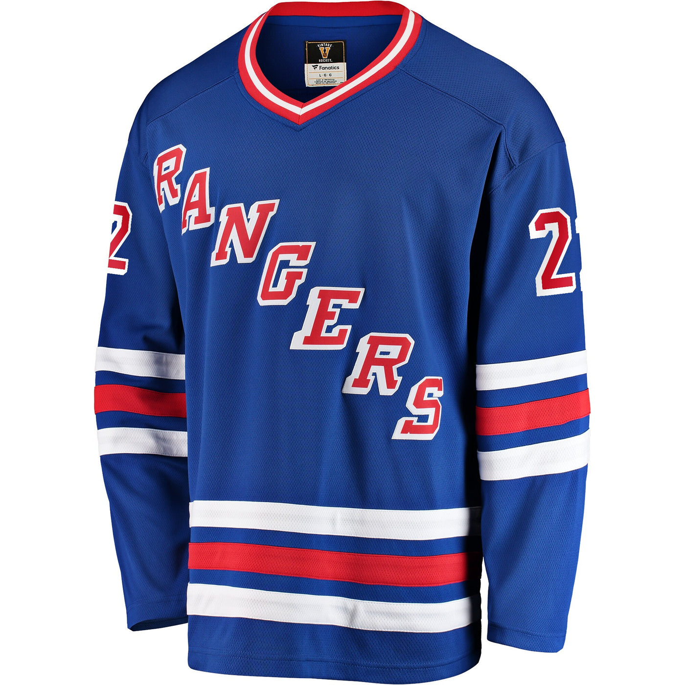 New York Rangers Mike Gartner Fanatics Blue Premier Breakaway Retired Player Jersey