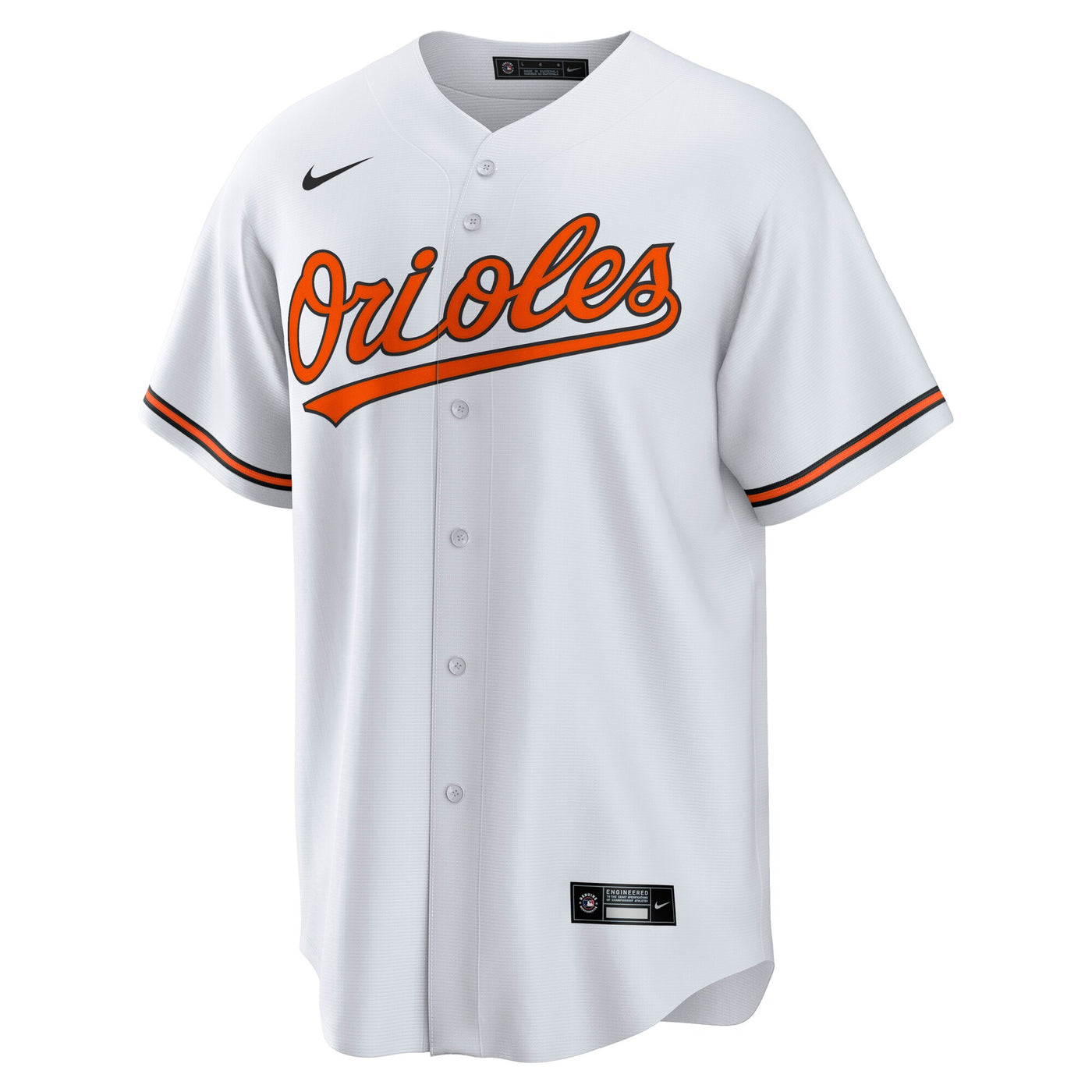 Baltimore Orioles Cal Ripken Jr. Nike White Throwback Replica Player Jersey