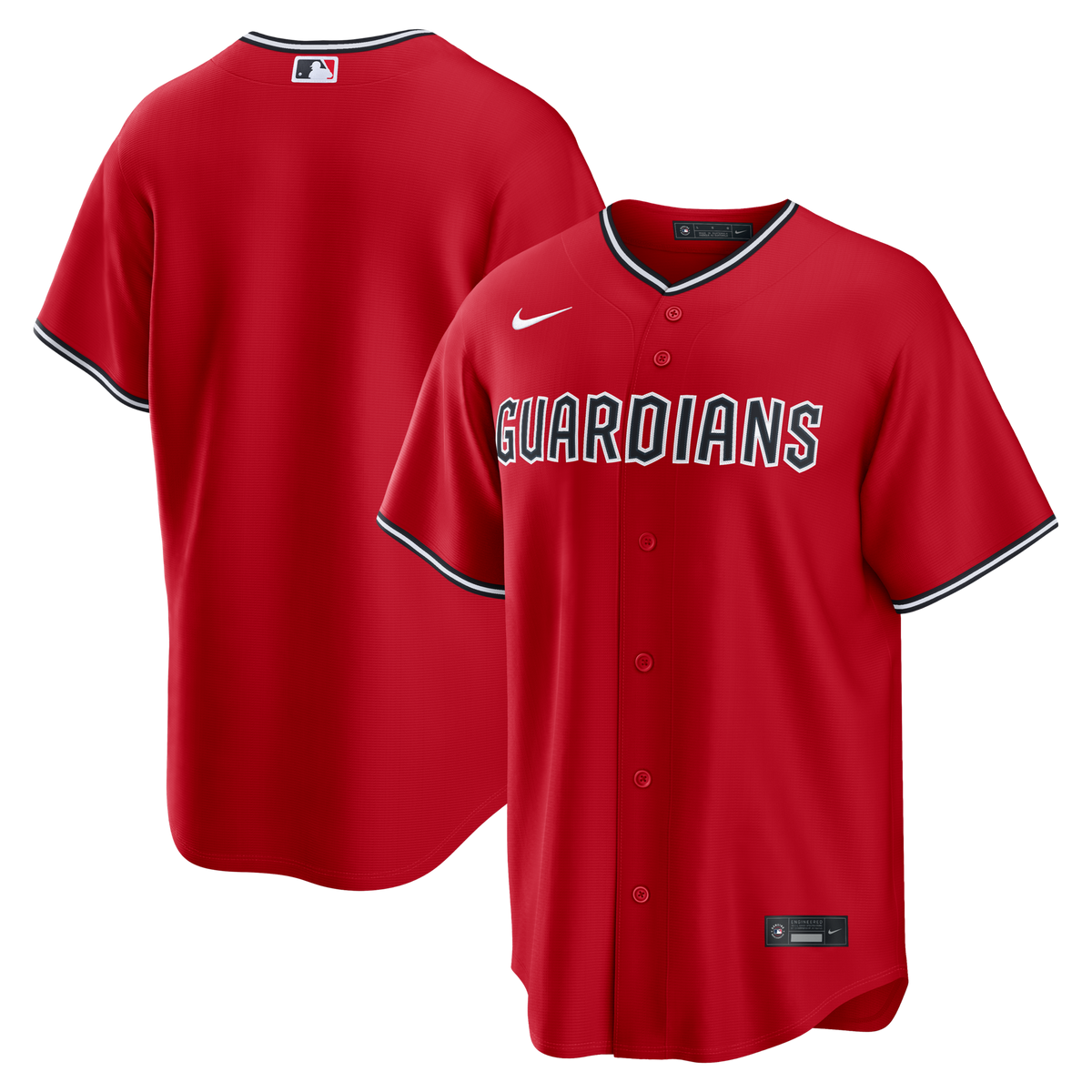 Cleveland Guardians Red Alternate Replica Jersey