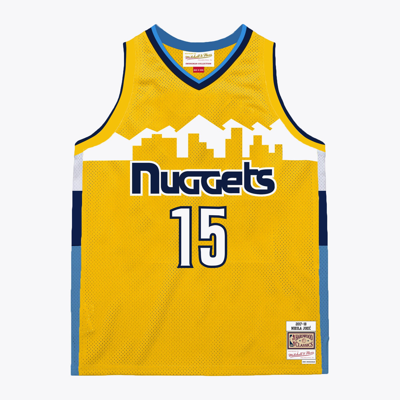 Denver Nuggets Mitchell & Ness Swingman Jersey 2017 Nikola Jokic
