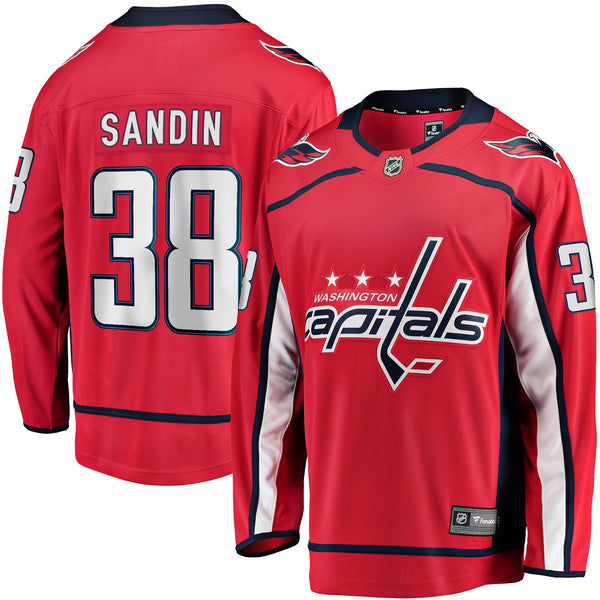 Washington Capitals Rasmus Sandin Fanatics Red Home Breakaway Jersey