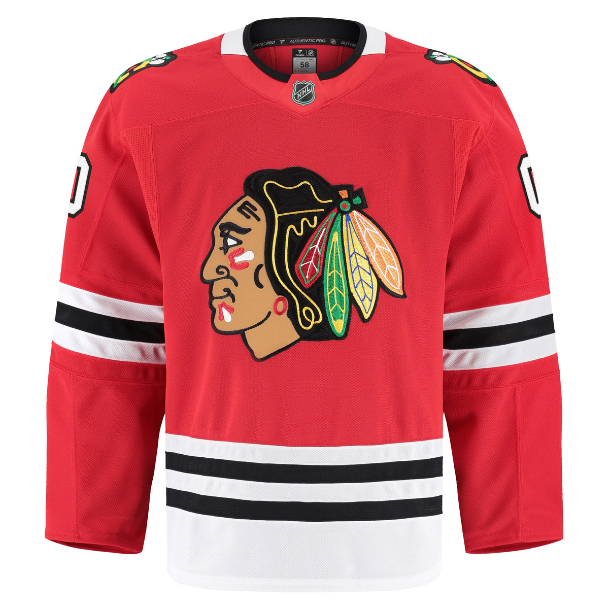 Chicago Blackhawks Fanatics Red Home Authentic Pro Custom Jersey