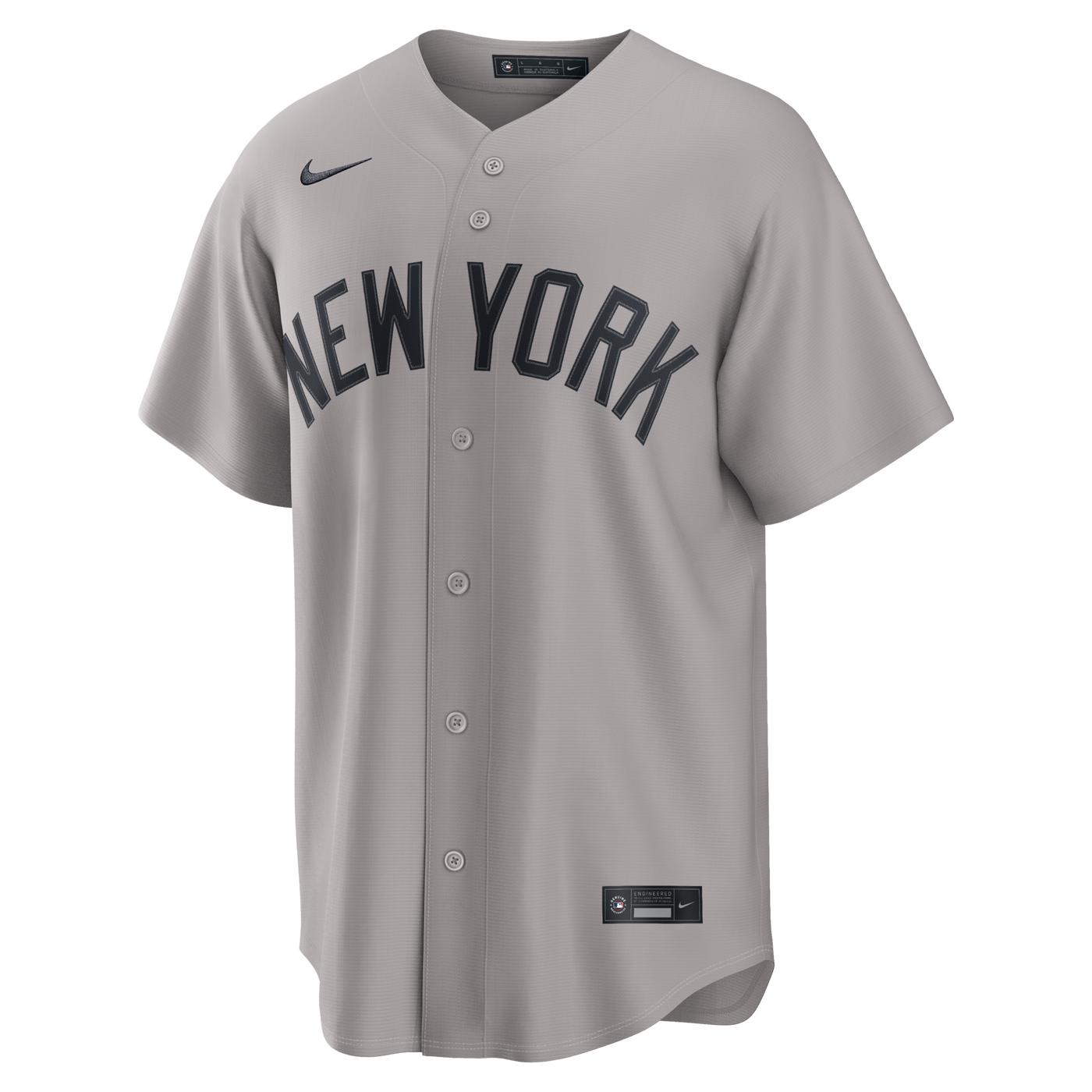 New York Yankees Aaron Judge Nike Gray Road Replica Jersey