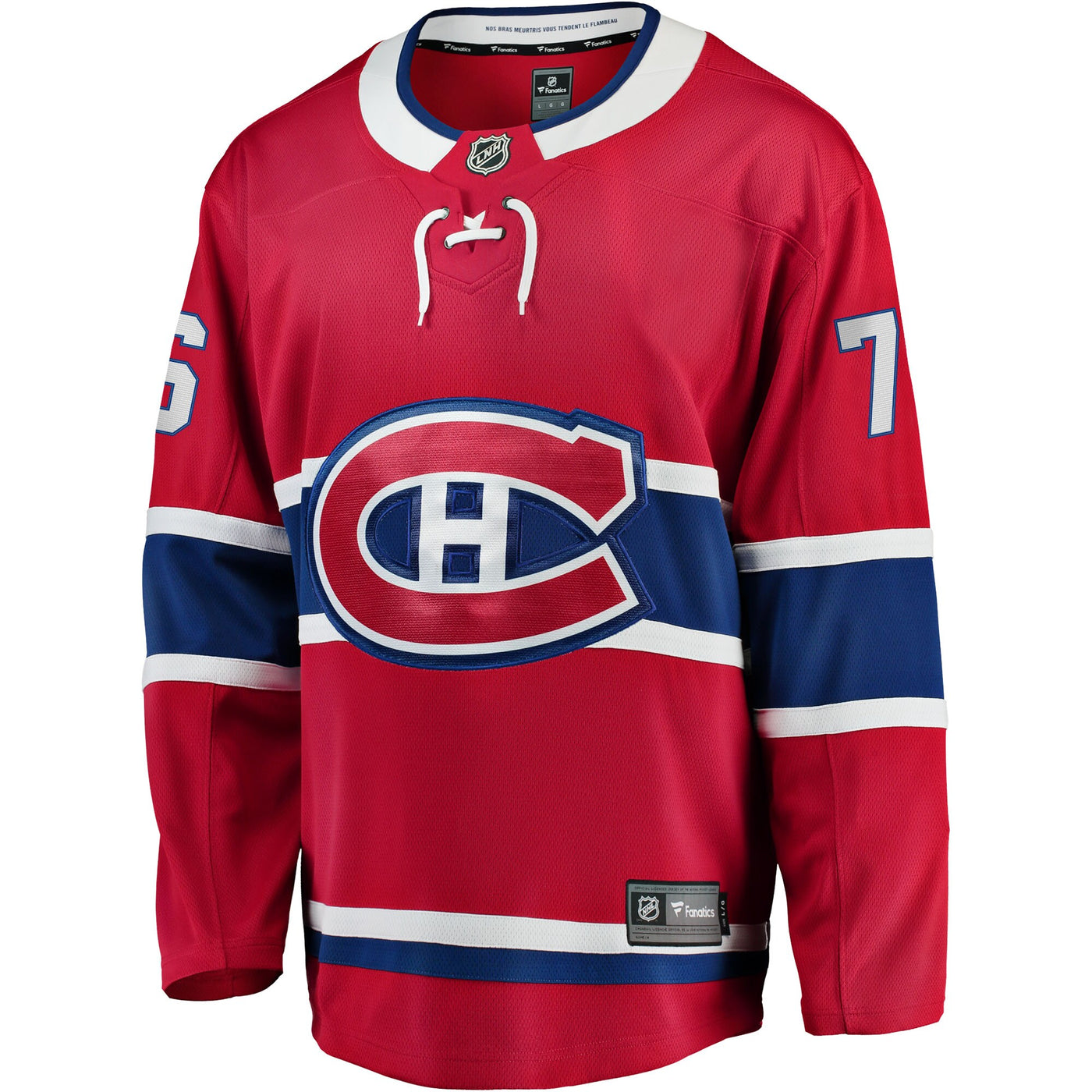 Montreal Canadiens Zack Bolduc Fanatics Red Home Breakaway Jersey
