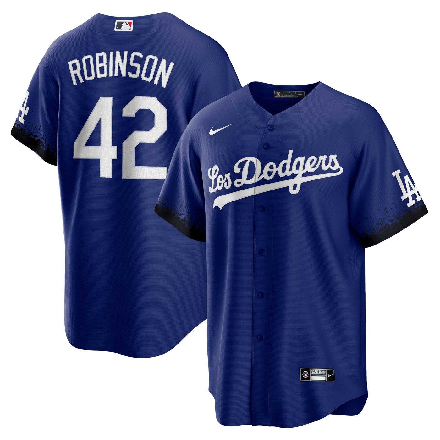 Los Angeles Dodgers Jackie Robinson Nike Royal City Connect Replica Player Jersey