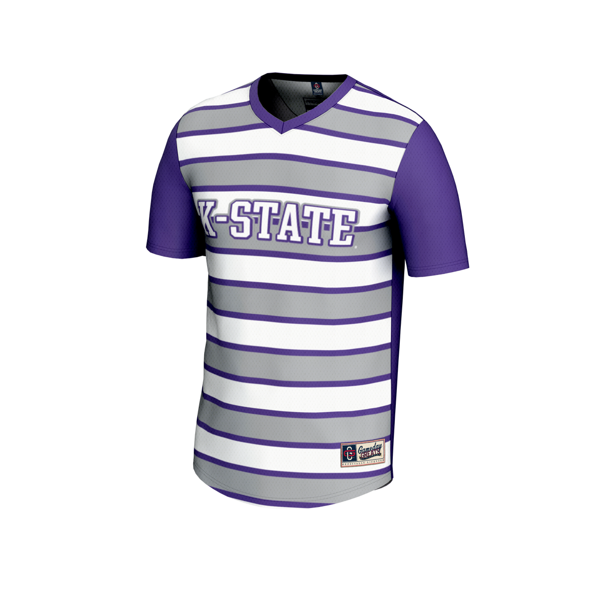 #1 Kansas State Wildcats GameDay Greats Lightweight Soccer Fashion Jersey - Purple