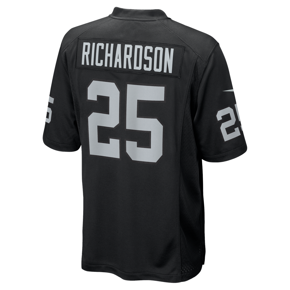 Las Vegas Raiders Decamerion Richardson Nike Black Team Game Jersey