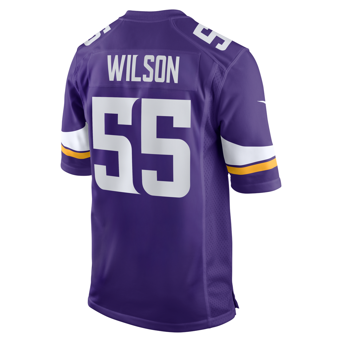 Minnesota Vikings Eric Wilson Purple Team Game Jersey