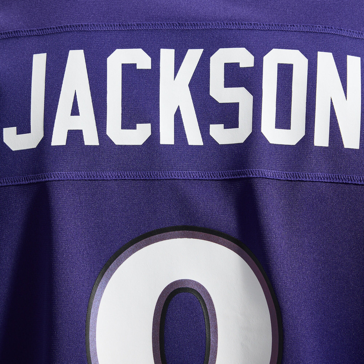 Baltimore Ravens Lamar Jackson Nike Purple Team Game Jersey