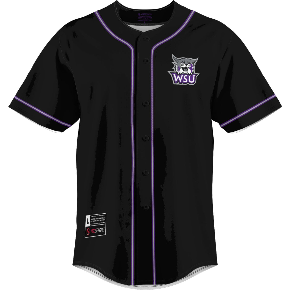 Weber State Wildcats GameDay Greats Lightweight Baseball Jersey - Purple