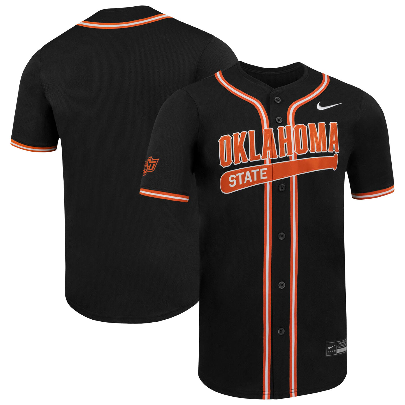 Nike Black Oklahoma State Cowboys Limited Baseball Jersey