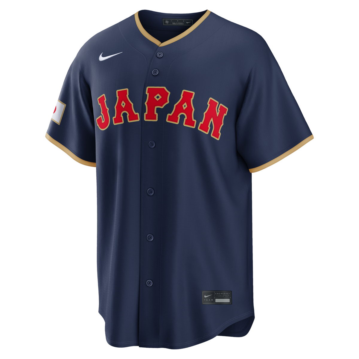 Japan Baseball Navy 2026 World Baseball Classic Road Stadium Jersey