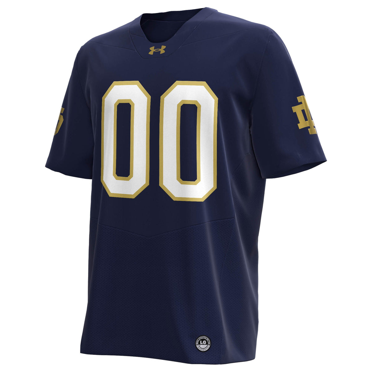 Notre Dame Fighting Irish Under Armour NIL Pick-A-Player Replica Football Jersey - Navy