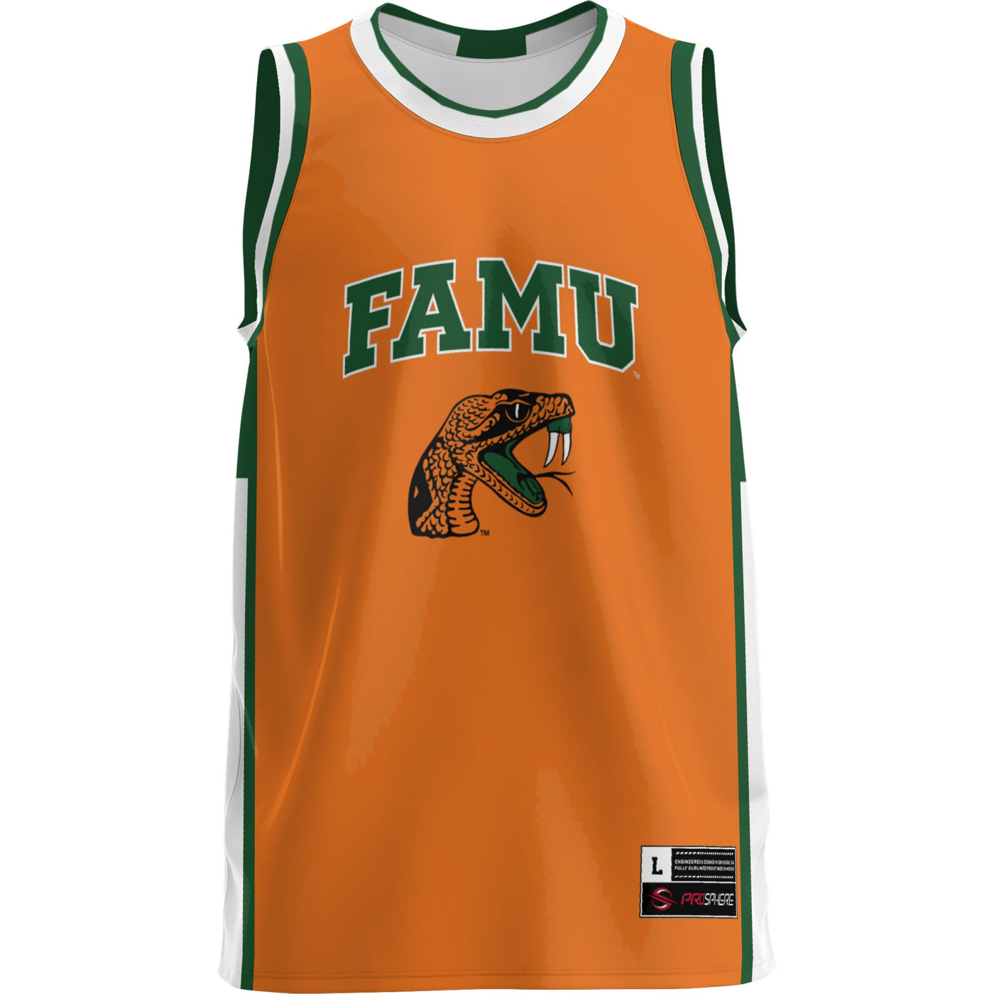 GameDay Greats Green Florida A&M Rattlers Lightweight Basketball Jersey