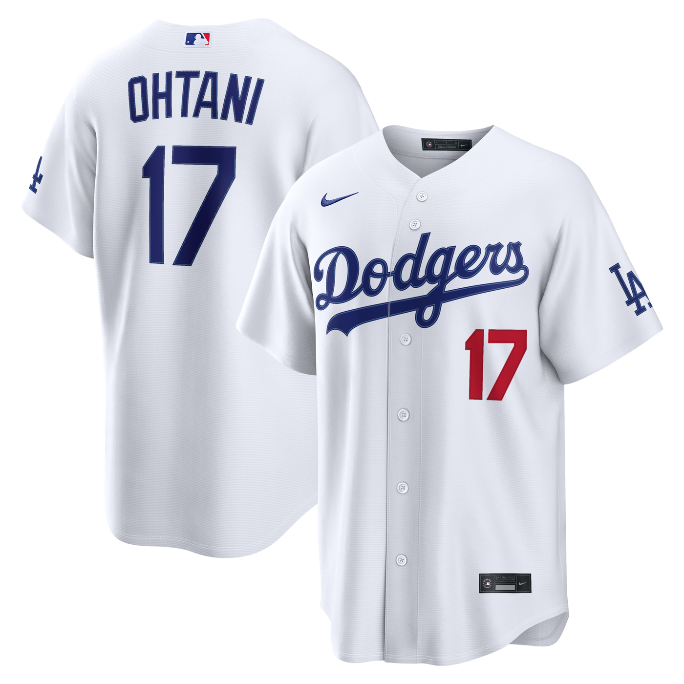 Los Angeles Dodgers Shohei Ohtani Nike White Home Stadium Jersey
