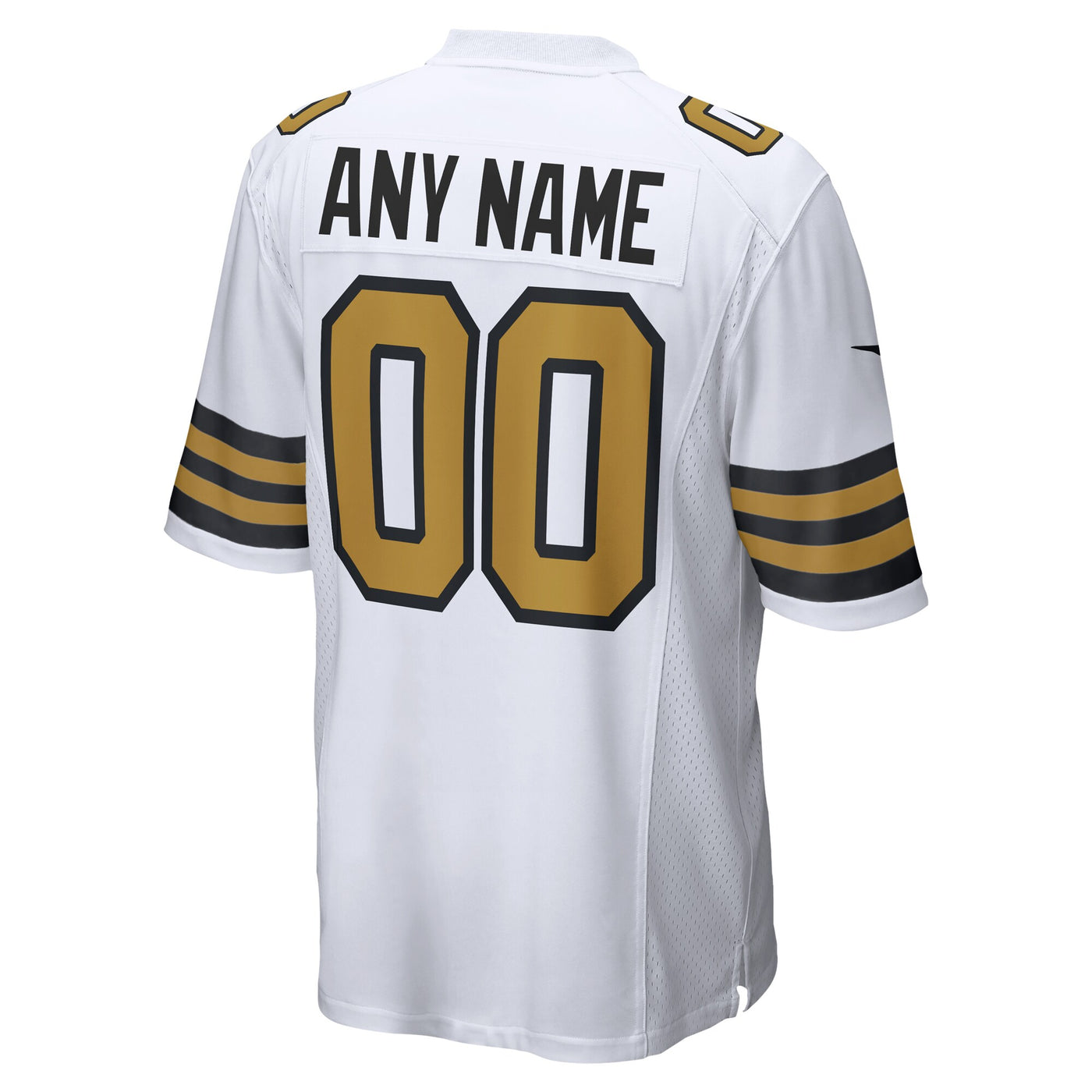 New Orleans Saints Nike White Alternate Custom Game Jersey