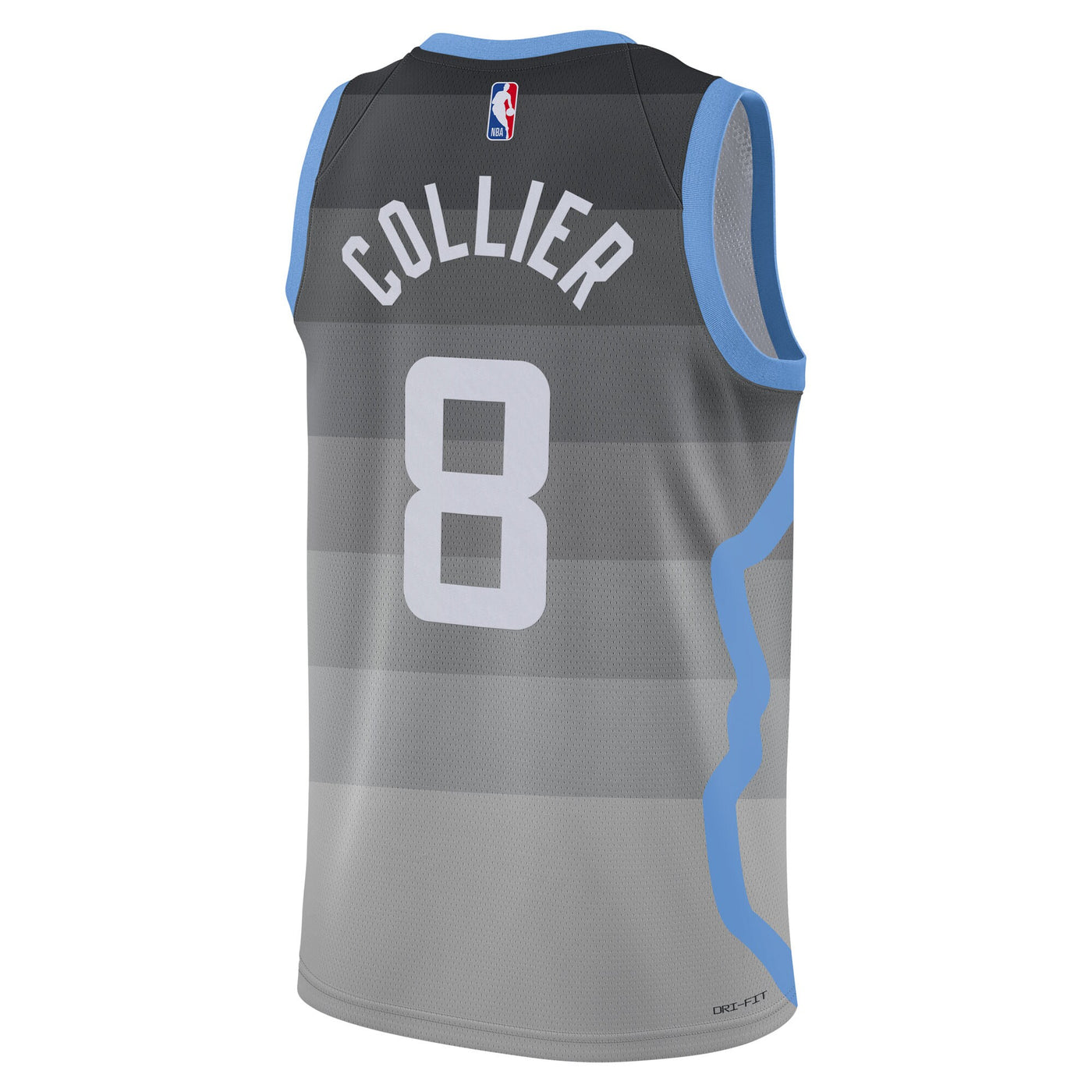 Utah Jazz Nike 2025/26 City Edition Swingman Jersey - Gray - Isaiah Collier
