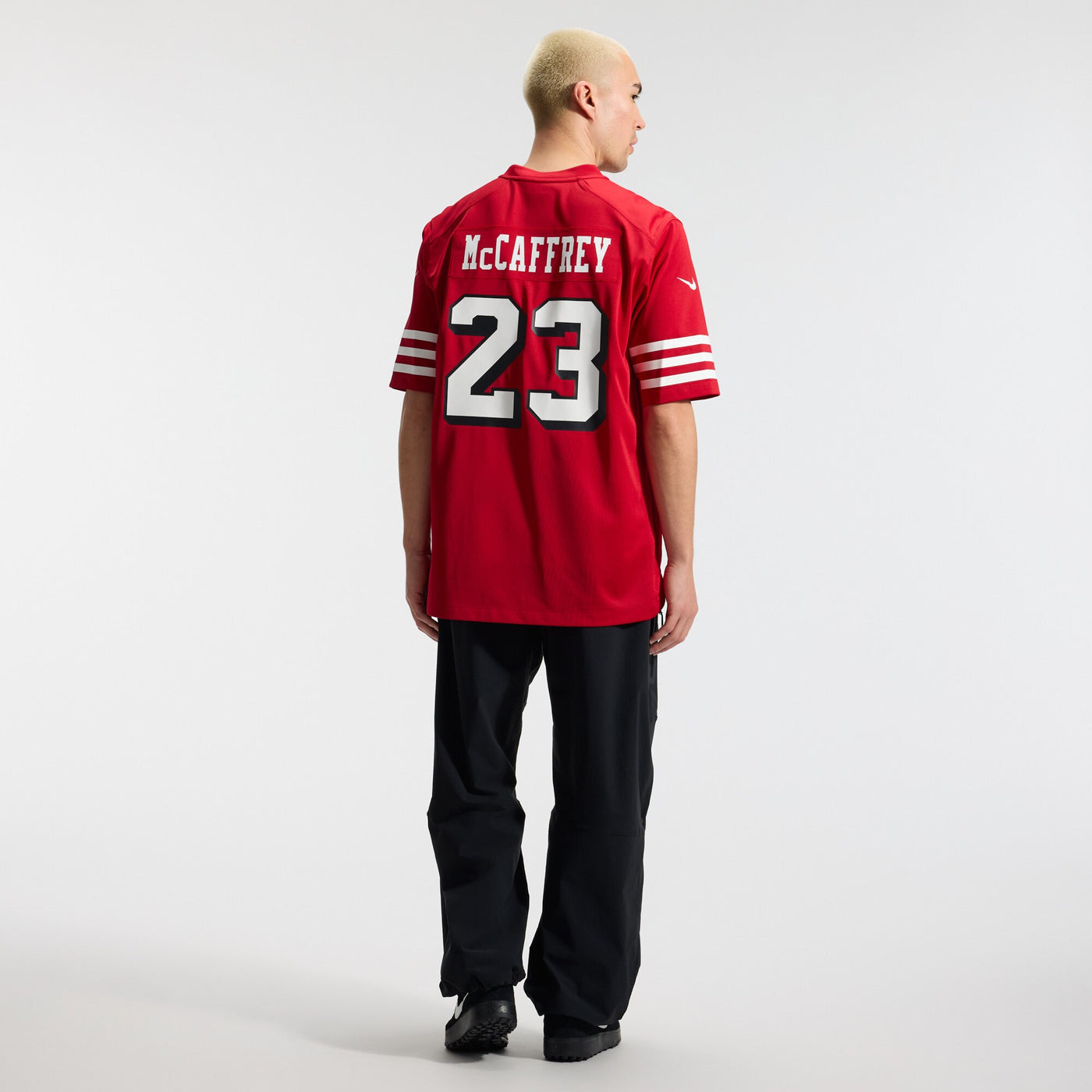 San Francisco 49ers Christian McCaffrey Nike Scarlet Alternate Game Player Jersey