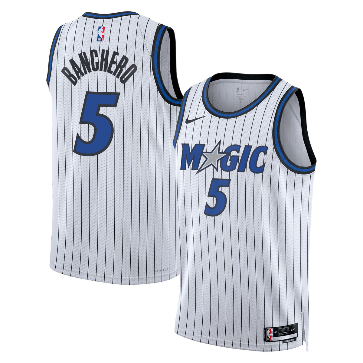 Orlando Magic Replica Association Edition Swingman Jersey - White - Paolo Banchero -