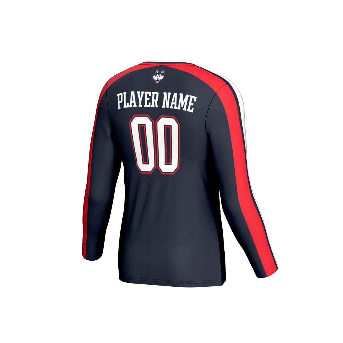 UConn Huskies GameDay Greats NIL Pick-A-Player Lightweight Collegiate Volleyball Fashion Jersey - Navy