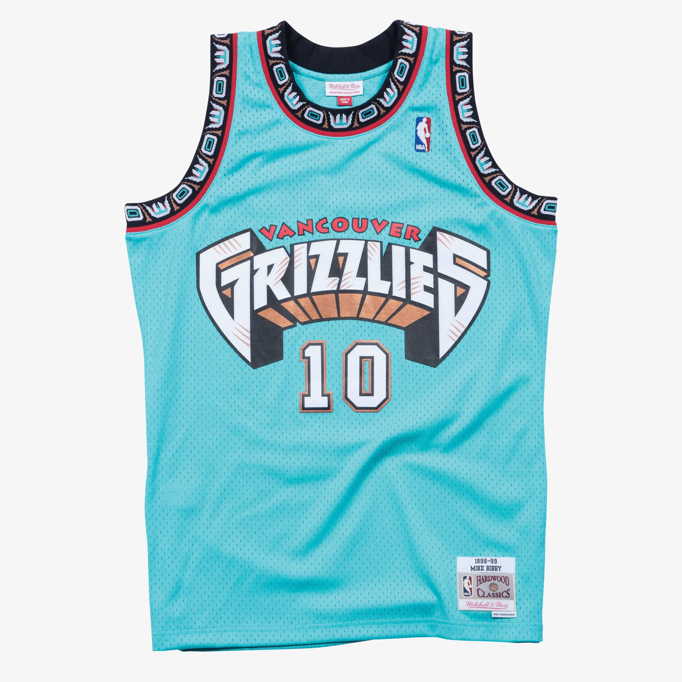 Vancouver Grizzlies Mitchell & Ness Swingman Jersey Mike Bibby 1998-89