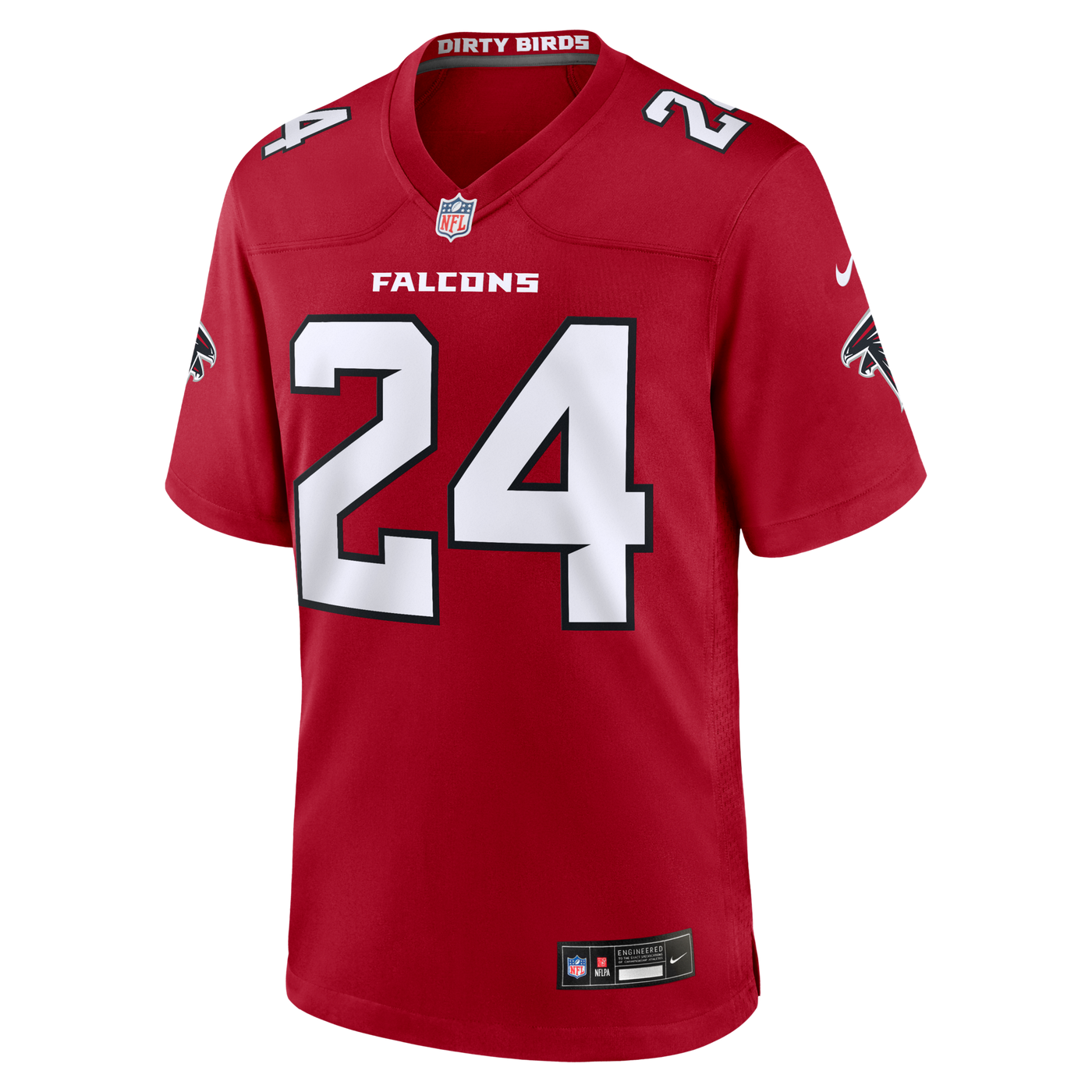 Atlanta Falcons A.J. Terrell Nike Red Game Jersey