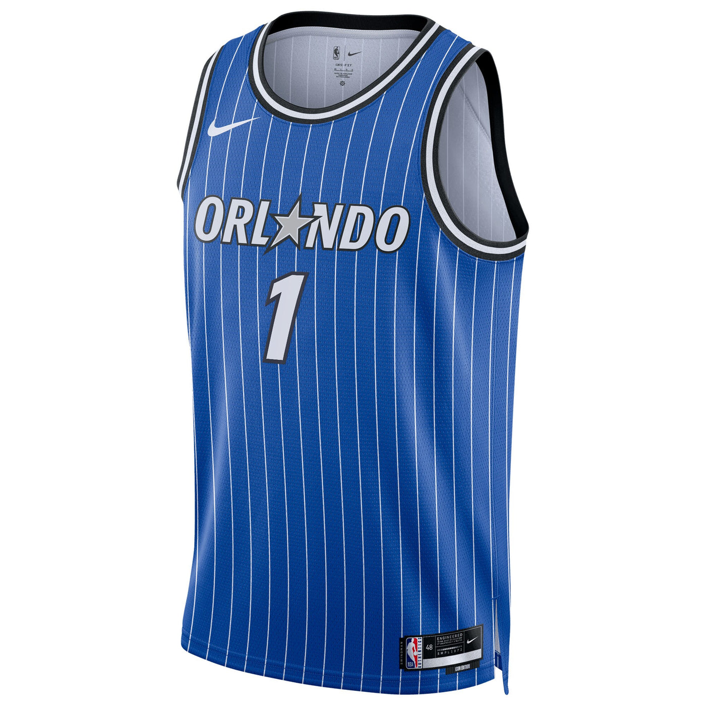 Orlando Magic Nike Replica Icon Edition Swingman Jersey - Blue - Jonathan Isaac