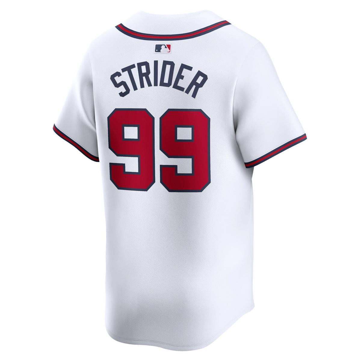 Atlanta Braves Spencer Strider White Home Limited Player Jersey
