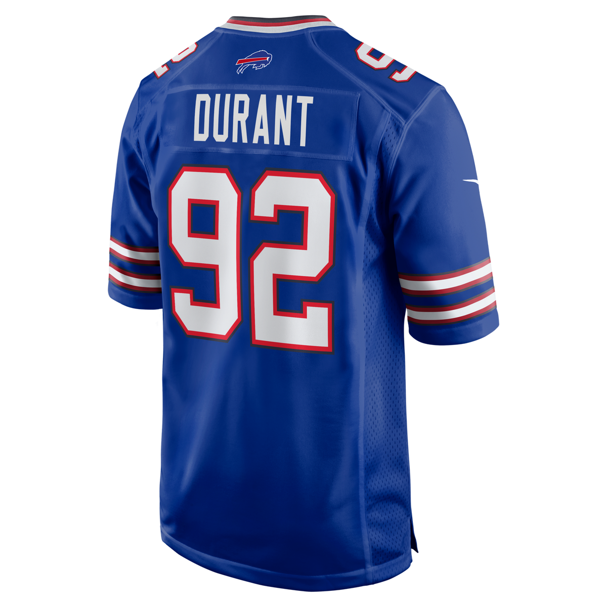 Buffalo Bills Zane Durant Royal Team Game Jersey