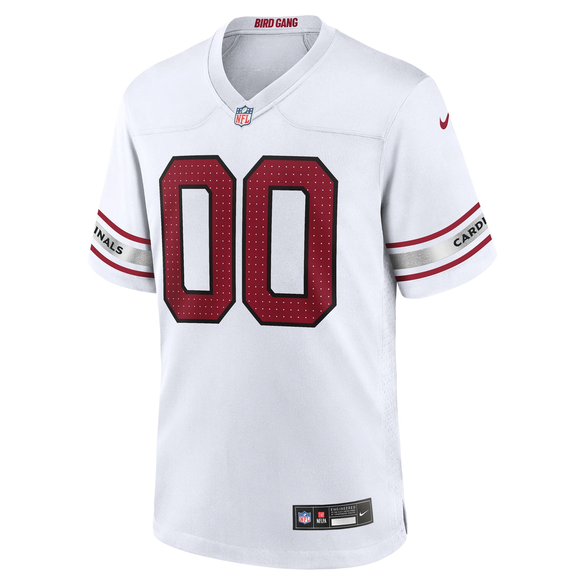 Arizona Cardinals White Custom Game Jersey