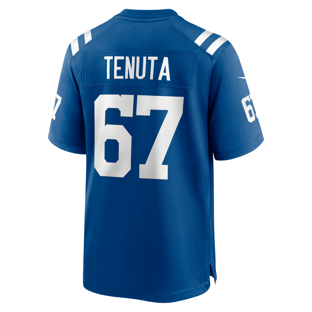 Indianapolis Colts Luke Tenuta Royal Team Game Jersey