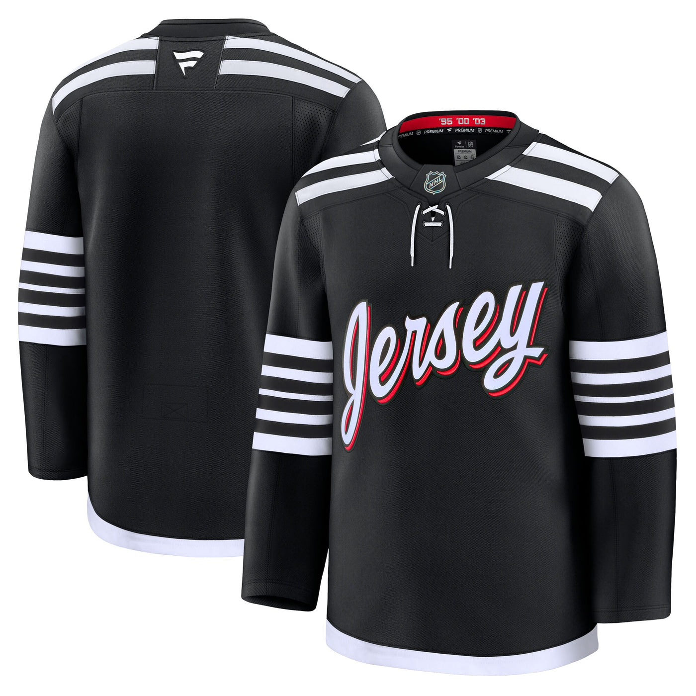 New Jersey Devils Fanatics Black Alternate Premium Jersey