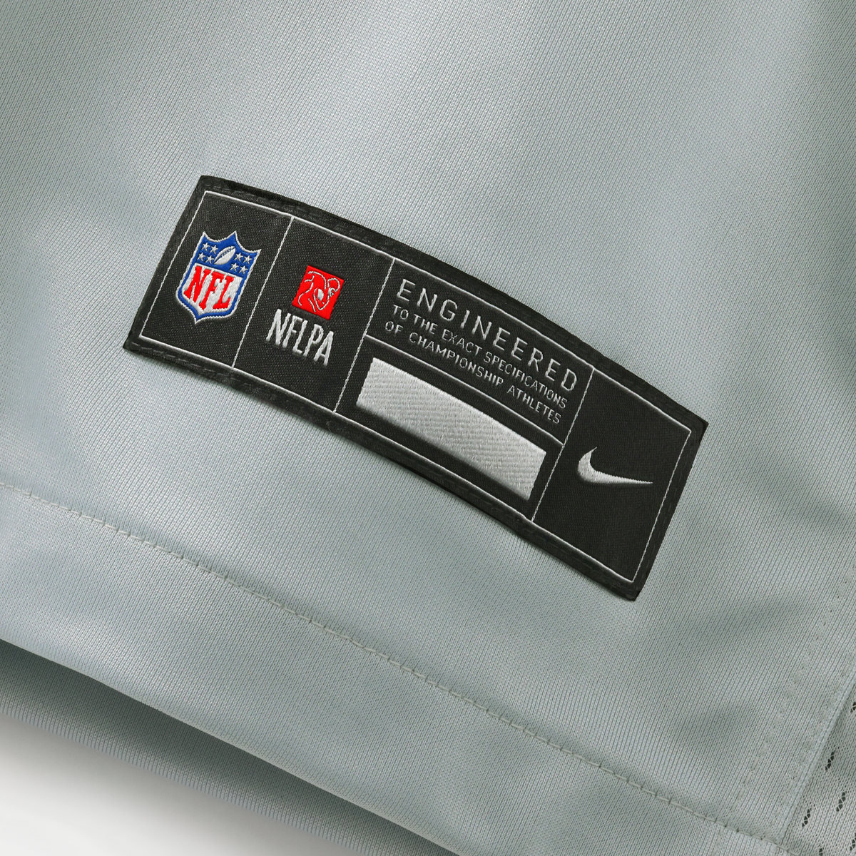 Detroit Lions Jared Goff Nike Silver 2026 Rivalries Collection Game Jersey