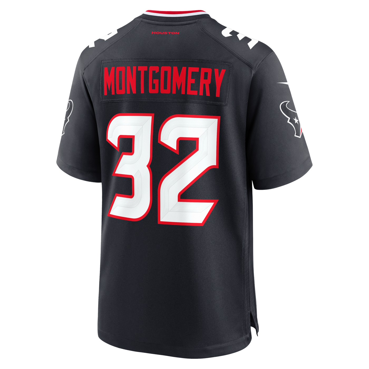 Houston Texans David Montgomery Nike Navy Game Jersey
