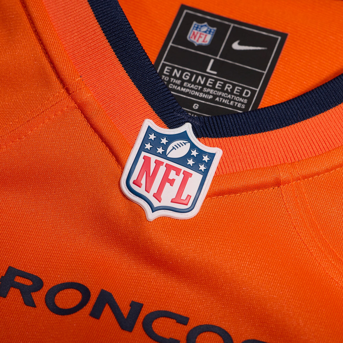 Denver Broncos Tyler Onyedim Orange Game Jersey