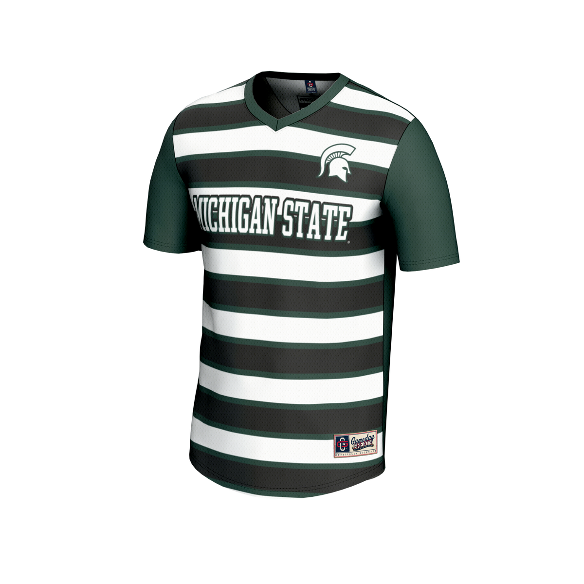 Michigan State Spartans GameDay Greats Collegiate Soccer NIL Pick-A-Player Fashion Jersey - Green/Black