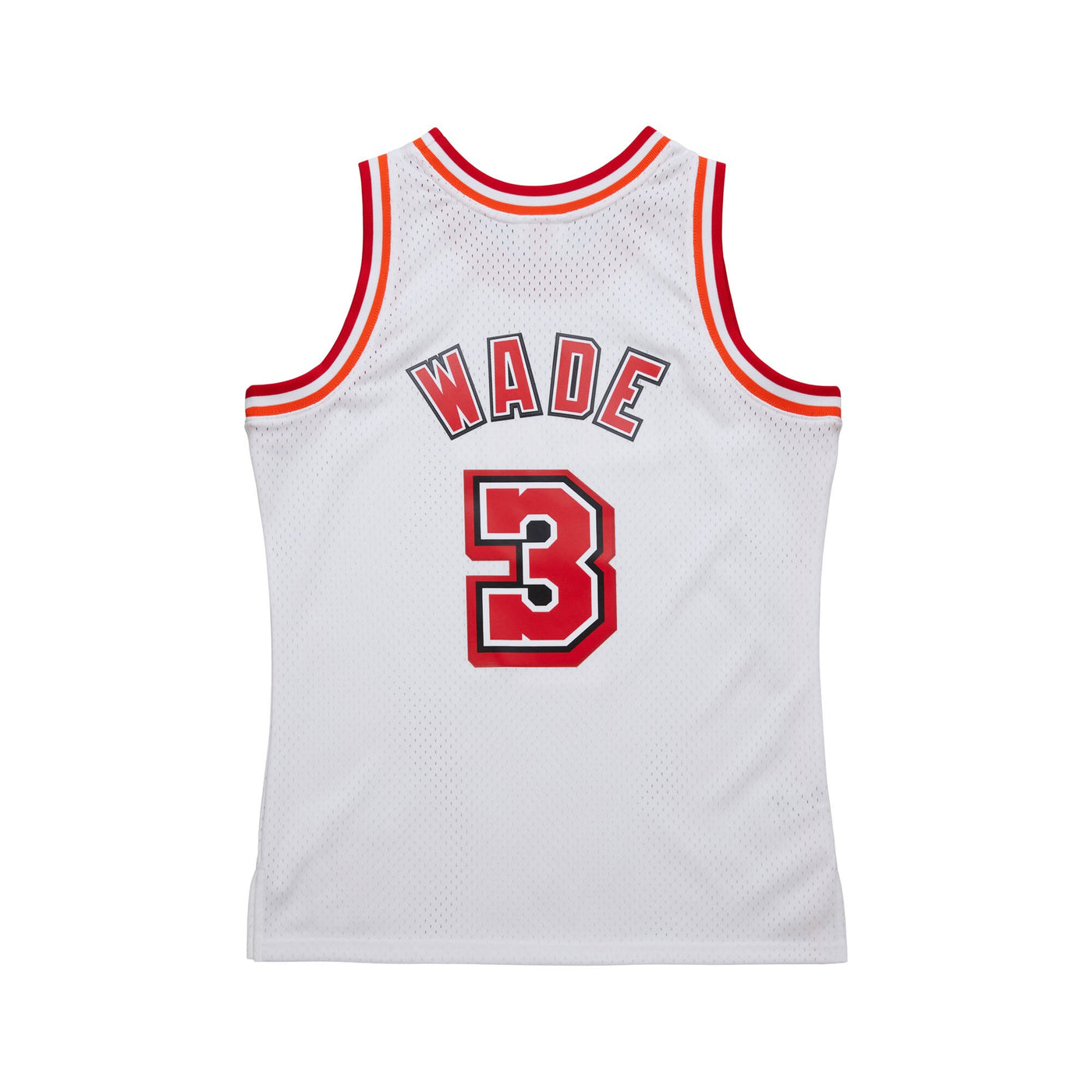 Miami Heat Mitchell & Ness Dwyane Wade White Swingman Jersey 07-08