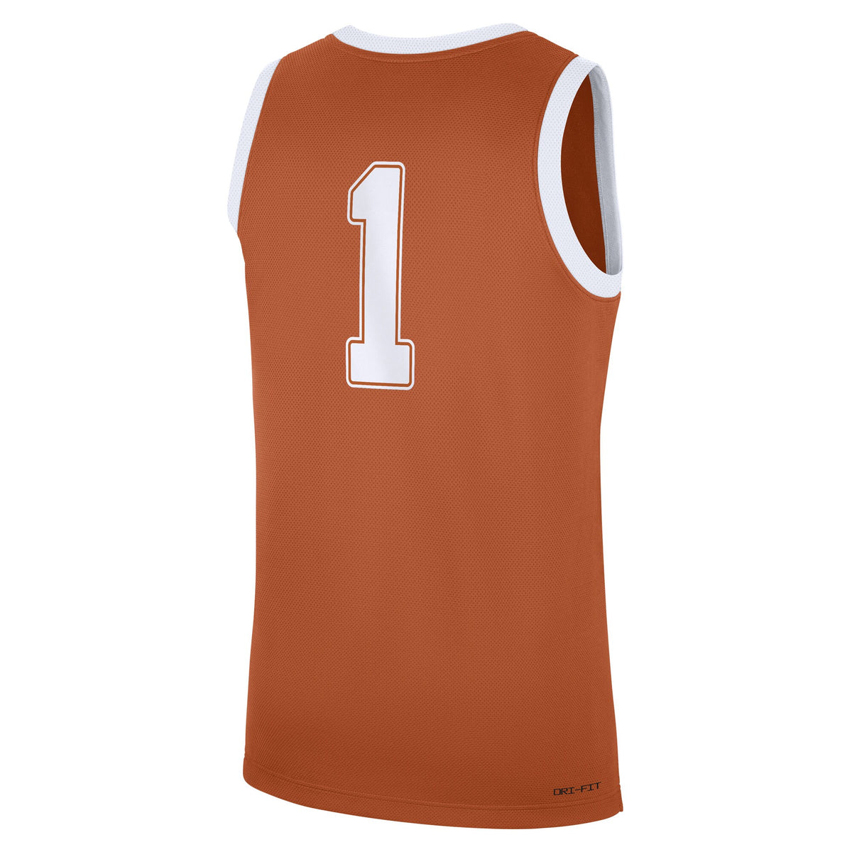 #1 Texas Longhorns Road Replica Jersey - Texas Orange