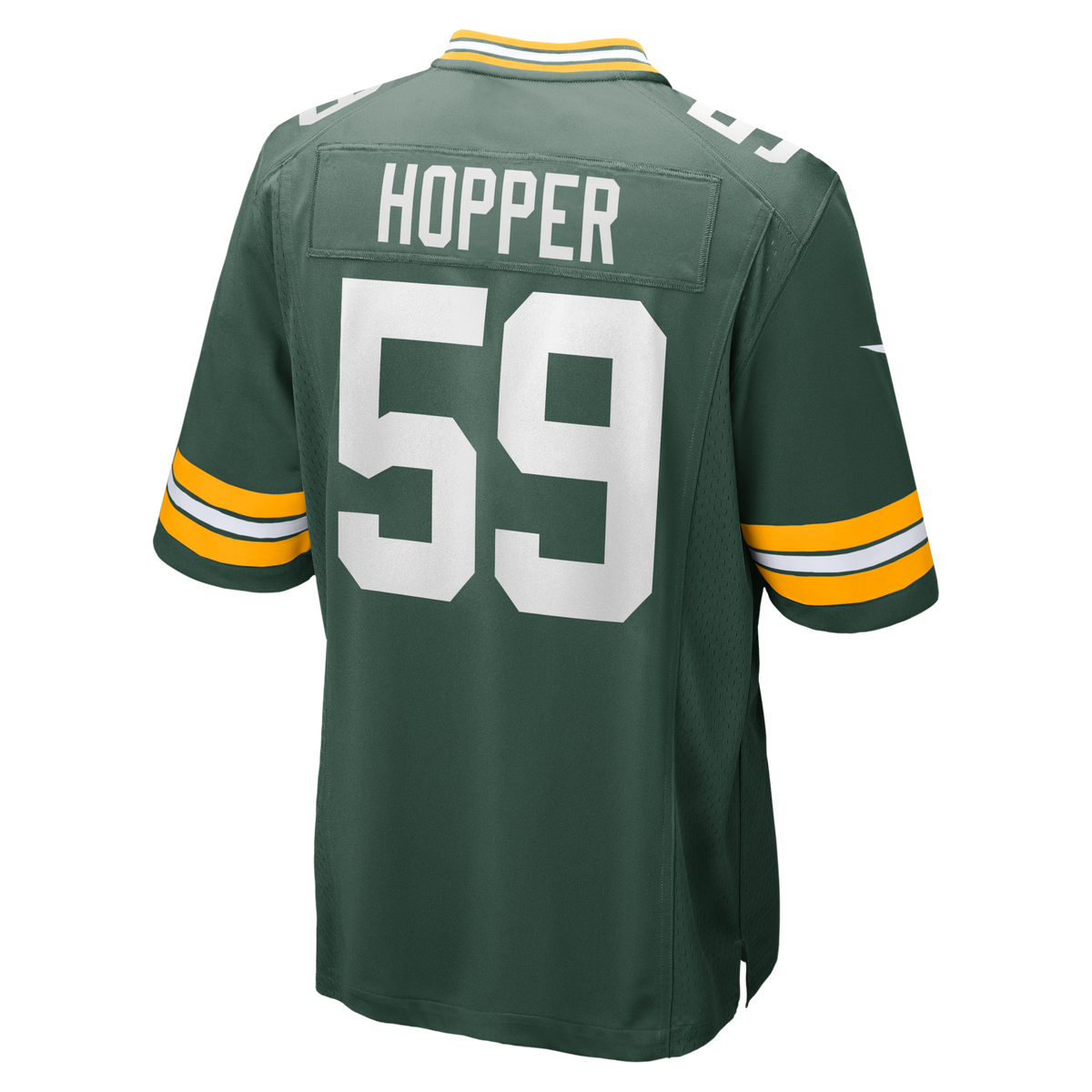 Green Bay Packers Ty'Ron Hopper Green Game Jersey